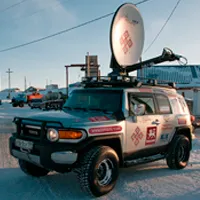 Мобильная спутниковая станция с автонаведением