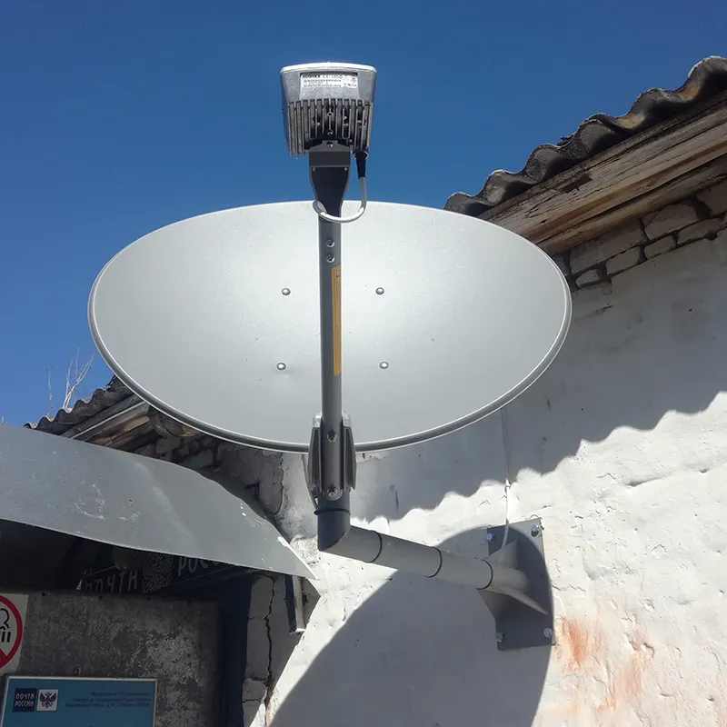 Способы крепления спутниковой антенны